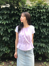 Liso shirring blouse