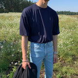 Perfect #Span Box Short Sleeve T (7color) (6697553264758)