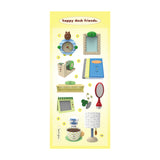 ハッピーデスクフレンドステッカー/happy desk friends sticker