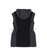ユティリティツートーンストリングワンピース