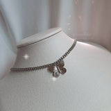 バタフライチェーンチョーカーネックレス
