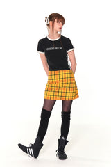 ORIGINAL MINI CHECK SKIRT (YELLOW)