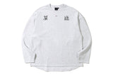 ラブポイントロングスリーブTシャツ/LOVE POTION LONG SLEEVE_LIGHT GREY