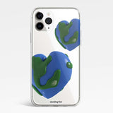 ハートアースフォンケース (ジェルハード) / Heart Earth Phone Case (jell hard)