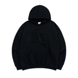 NEW SYMBOL APPLIQUE HOODIE (BLACK)