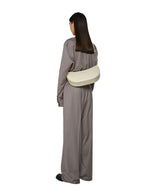 Hバックルソフトレザーホボバッグ / H-Buckle Soft Leather Hobo Bag (ivory)