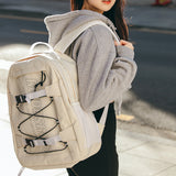 3D MATRIX BACKPACK (IVORY) (4641472315510)