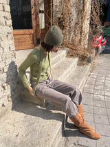 チェストナットラテワイドパンツ