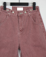 ビジョピンクデニムパンツ/no.1109 Bijo Pink Denim Pants