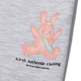 ウィッティバニーグラフィックトレーニングパンツ / WITTY BUNNY GRAPHIC TRAINING PANTS [MELANGE GRAY]