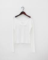フレンチオープンTシャツ / French open T-shirt (3color)