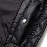 エコレザーダックダウンジャケット/ECO LEATHER DUCKDOWN PARKA