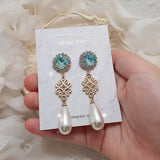 アクアマリンプリンセスピアス / Aquamarine Princess Piercing