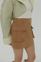  CARGO MINI SKIRT / BEGIE