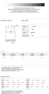 ハイネックデニムベスト / High neck denim vest