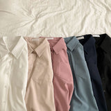 [6color] Basic pocket shirt & blouse