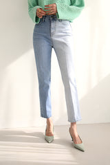 クルエラジーンズ / CREUELLA JEANS / UNBALANCE STRAIGHT DENIM PANTS