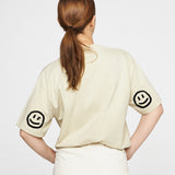 エルボースプレードットスマイルショートスリーブT / Elbow Spray Dot Smile Short Sleeve Tee