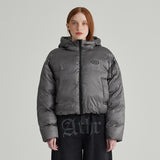 SILVER ATHR SHORT PADED JUMPER
