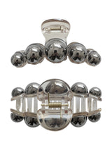 Hair Clip Silver Ball _ SV