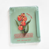 アイパッドケース_マンゴーチューリップ / iPad Case_Mango Tulips
