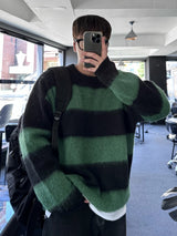 cander loosefit strip knit