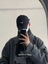 Nus. Knit muffler (Grey)