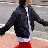 シースルーブルゾン