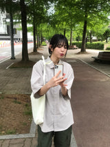 エッセンシャルハーフシャツ
