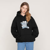 [UNISEX] ビッグクラウドベアスマイルパーカー