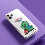 cookie dino jelly case (iphone case) (6638913060982)