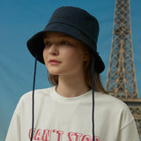 Color block strap bucket hat (6549344190582)