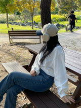 Basic side line point denim