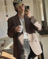 モロシングルブレザー / Moro single blazer (4 color)