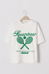 ヘルスアンドウェルスラケットクラブT / Health And Wealth Racquet Club Tee