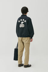 Cherry Bear Canvas Bag_Navy (6684778135670)