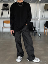 A Nock Deco Denim Pants (2color)