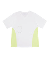 COLOR BLOCK V-NECK T-SHIRT