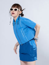 ウィンディロゴジップアップジャケット / WINDY LOGO ZIP-UP JACKET _ BLUE