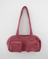 コーデュロイショルダーバッグ/corduroy shoulder bag (2color)