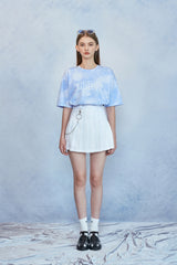 HIDE Tie Dye Graphic T-Shirt (Sky Blue) (6571001446518)