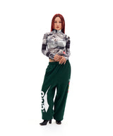 [Archive Bold X Diadora] RACING SWEAT PANTS (GREEN)