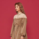 トレンチワンピース/Trench One-piece [Beige]