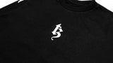 BE TREZ LS TEE - BLACK (GLOW IN THE DARK - YELLOW) (6635581866102)