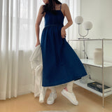 2color デニムキャミソールワンピース / Denim camisole dress