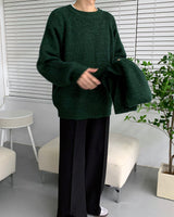 アルパカマフラーニットセット / BL Alpaca Muffler Knit Set (4 colors)