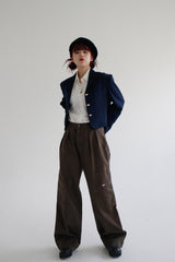 クラシックゴールドボタンジャケット/Classic Gold Button Jacket (2color)