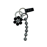 [SET] black flower ring 05 (6694785220726)