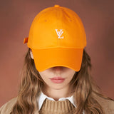 Monogram soft over fit ball cap