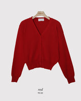 Every V-neck Knit Cardigan (10color)